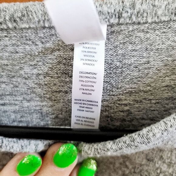 Flora Nikrooz women's lace sleeve top - Picture 12 of 12